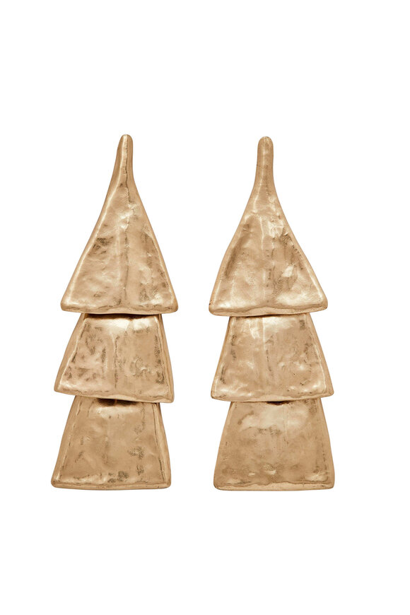 Julie Cohn Design Bell Bronze Earrings