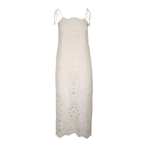 VIP【関税送料無料】希少 Zimmermann Rhiannon Lace Midi Dress Rhiannon Embroidered Dress Ivory Online | Zimmermann