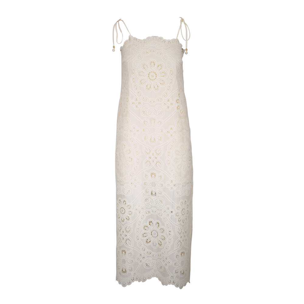 【Zimmermann】Rhiannon embroidered floral minidress Rhiannon embroidered floral minidress in multicoloured
