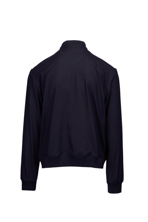 Marco Pescarolo Icon Navy Blue Blouson Jacket - view 2