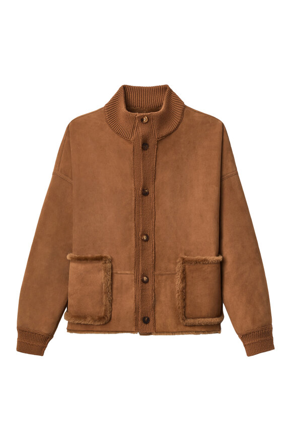 Lafayette 148 New York Vicuna Reversible Bomber Jacket - view 2