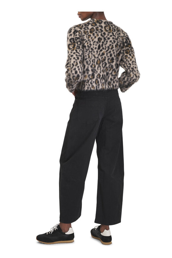 Nili Lotan Beyton Animal Print Cashmere & Silk Cardigan - view 4