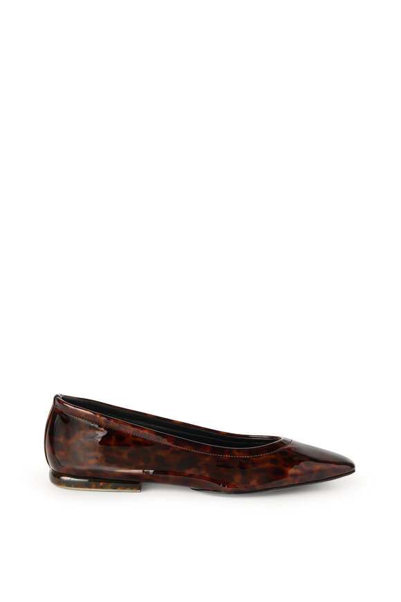 Loro Piana - Primula Ballerina Animal Print Flat 