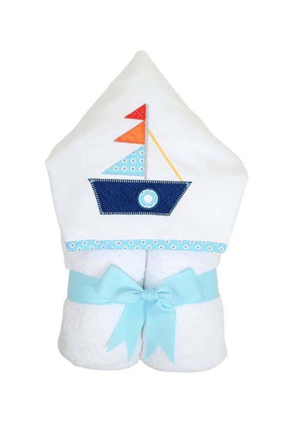 3marthas Sailboat Everykid Towel