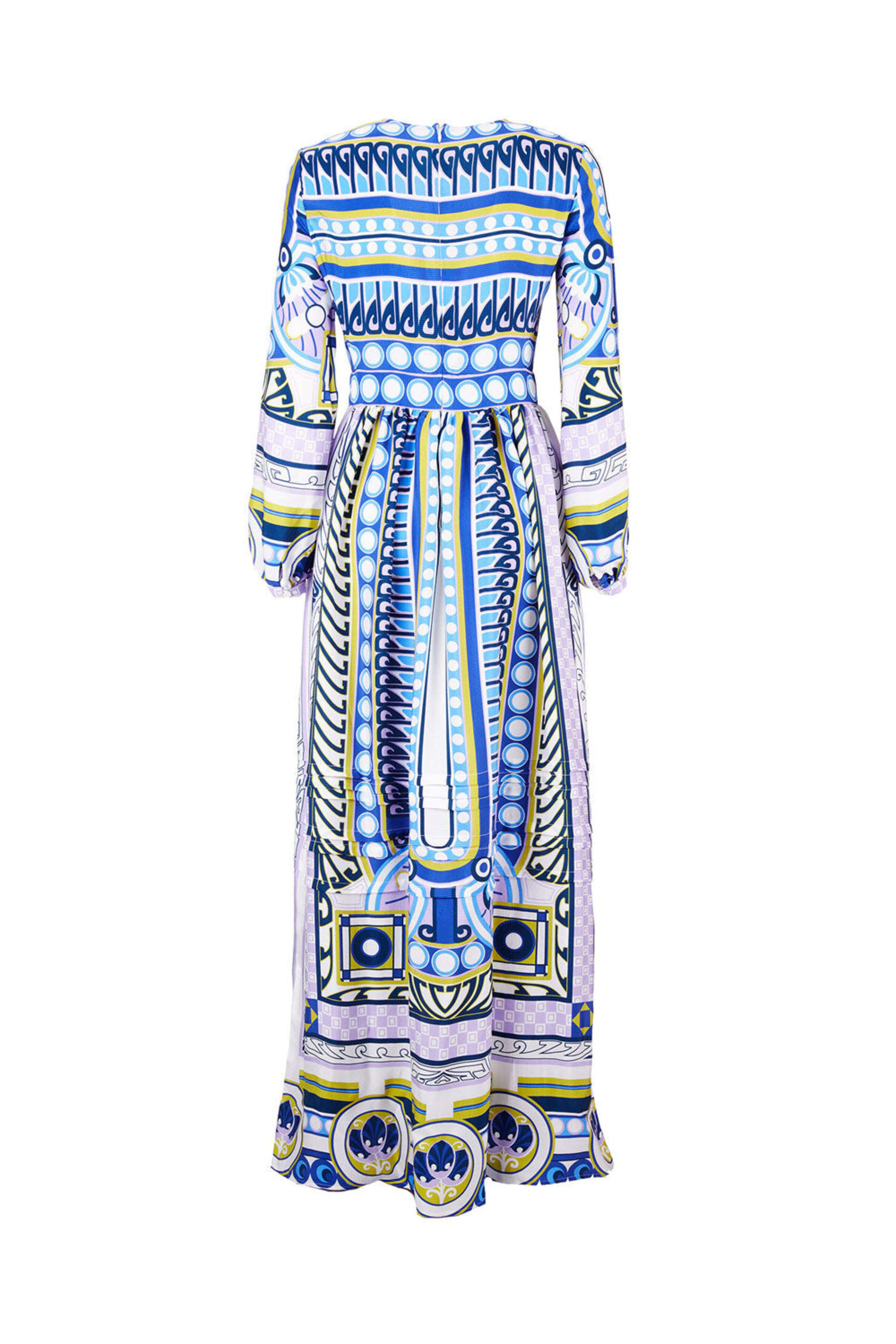 La DoubleJ - Ittica Blu Pemberley Dress in Pebbled Sablé