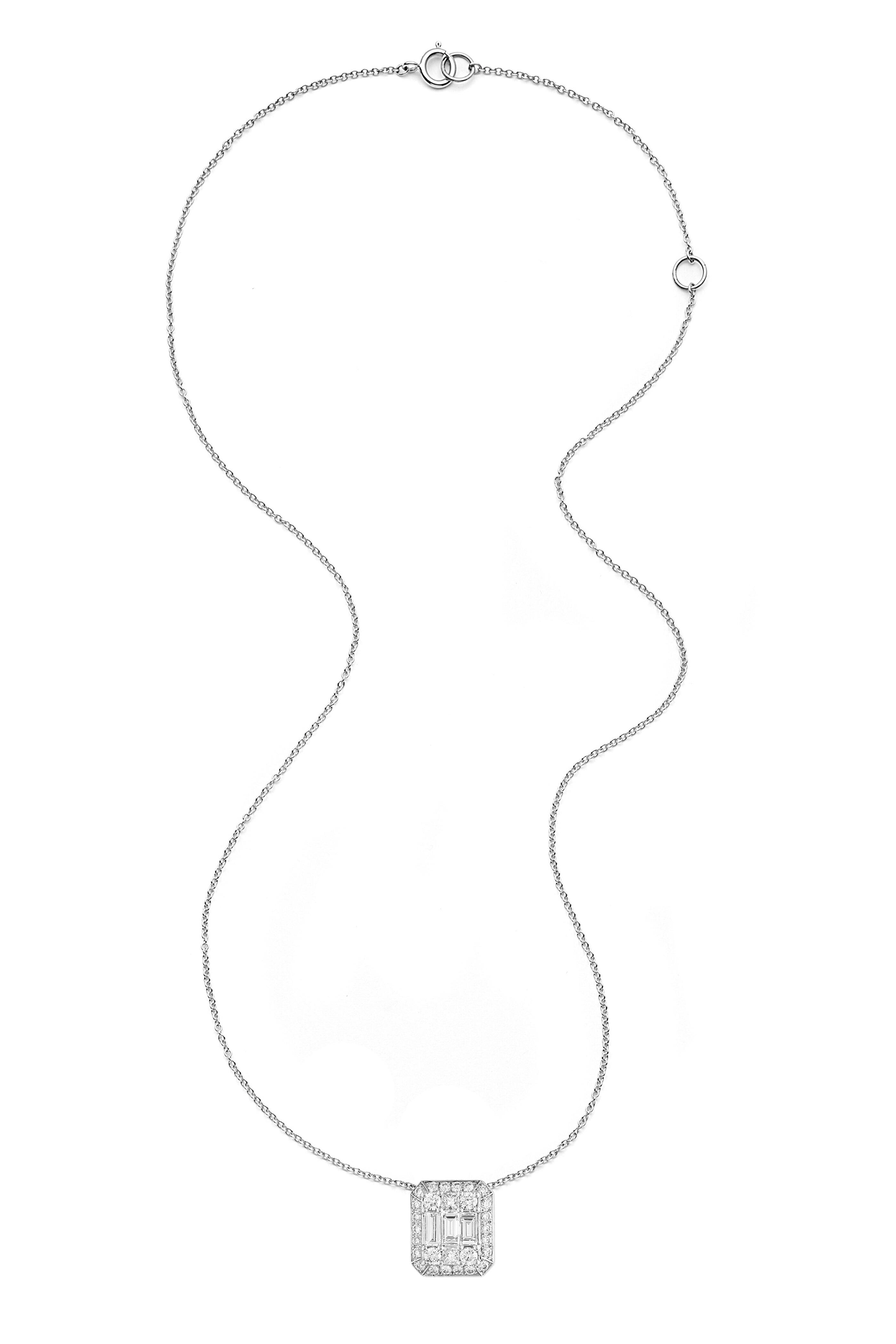 Nam Cho - White Diamond Pendant Necklace | Mitchell Stores