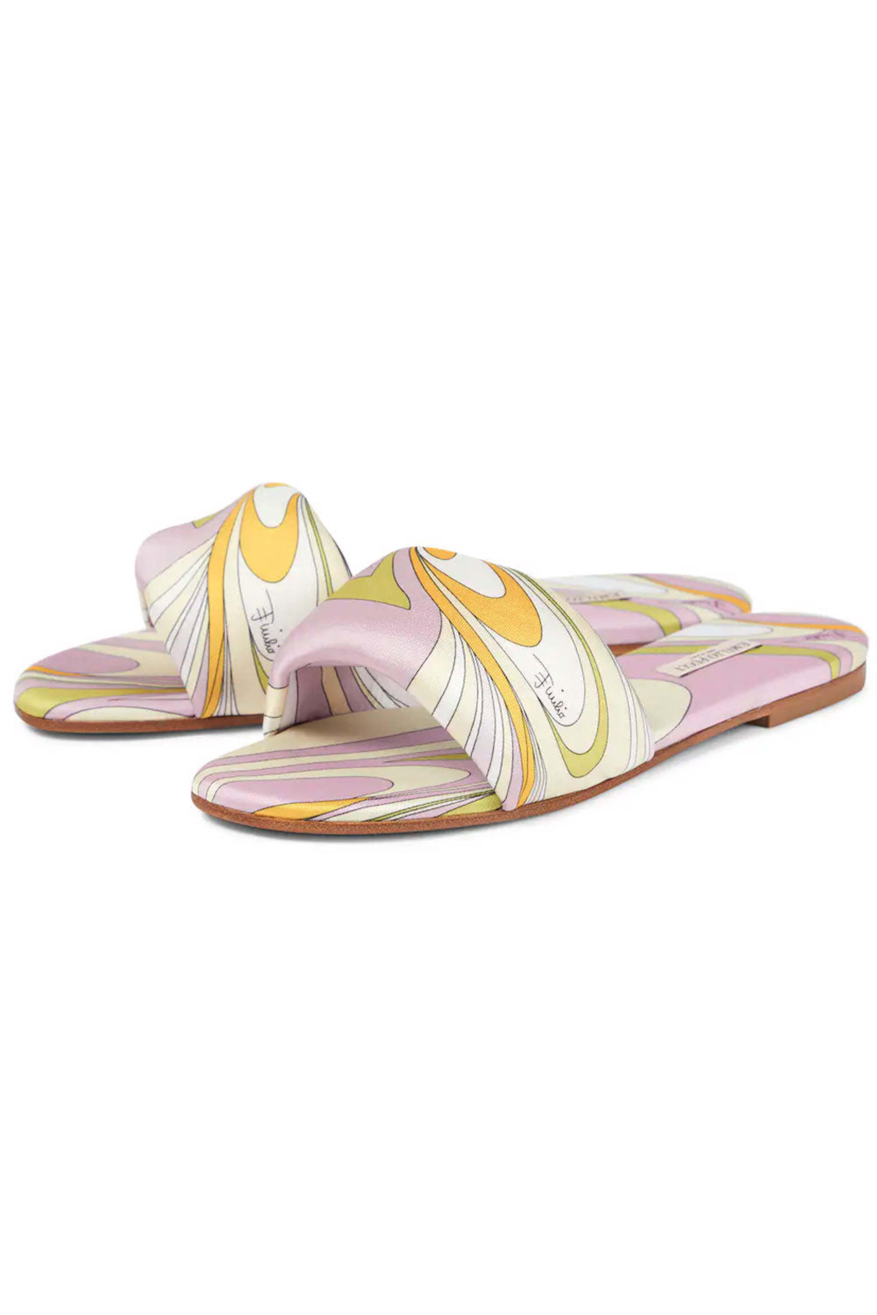 Pucci - Slide Sandal in Lilla Macarons