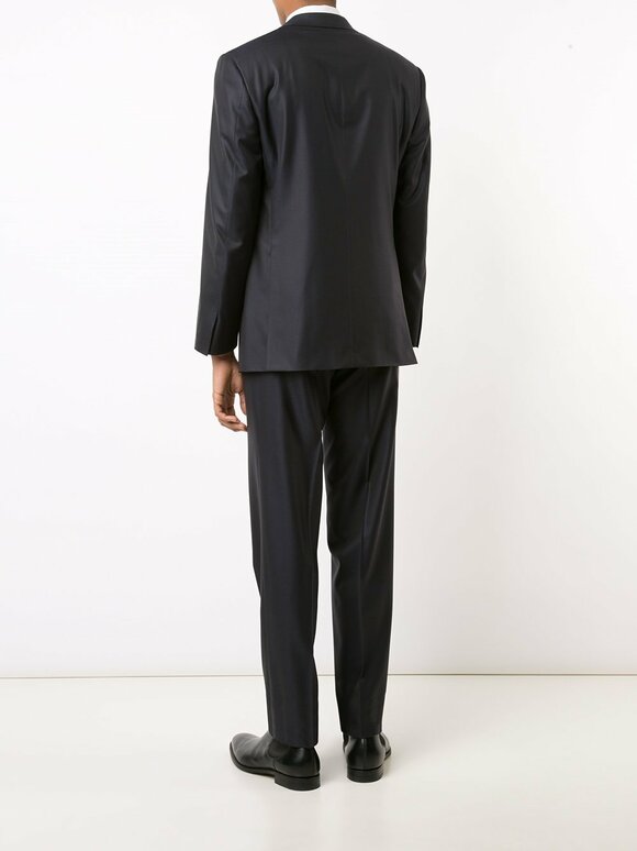 Brioni - Solid Navy Blue Wool Suit  