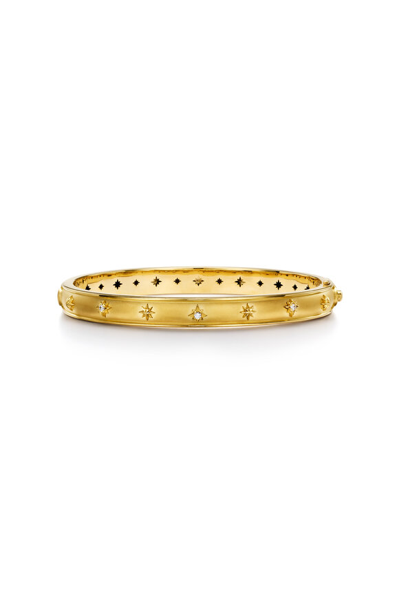 Temple St. Clair 18k Yellow Gold Diamond Star Bracelet - view 1