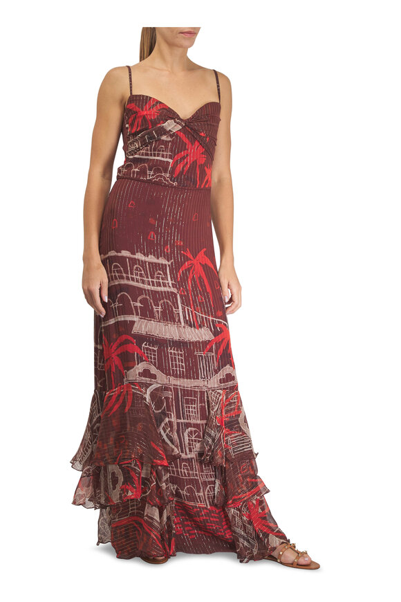 Johanna Ortiz Pasos Nocturnos Maxi Dress - view 2