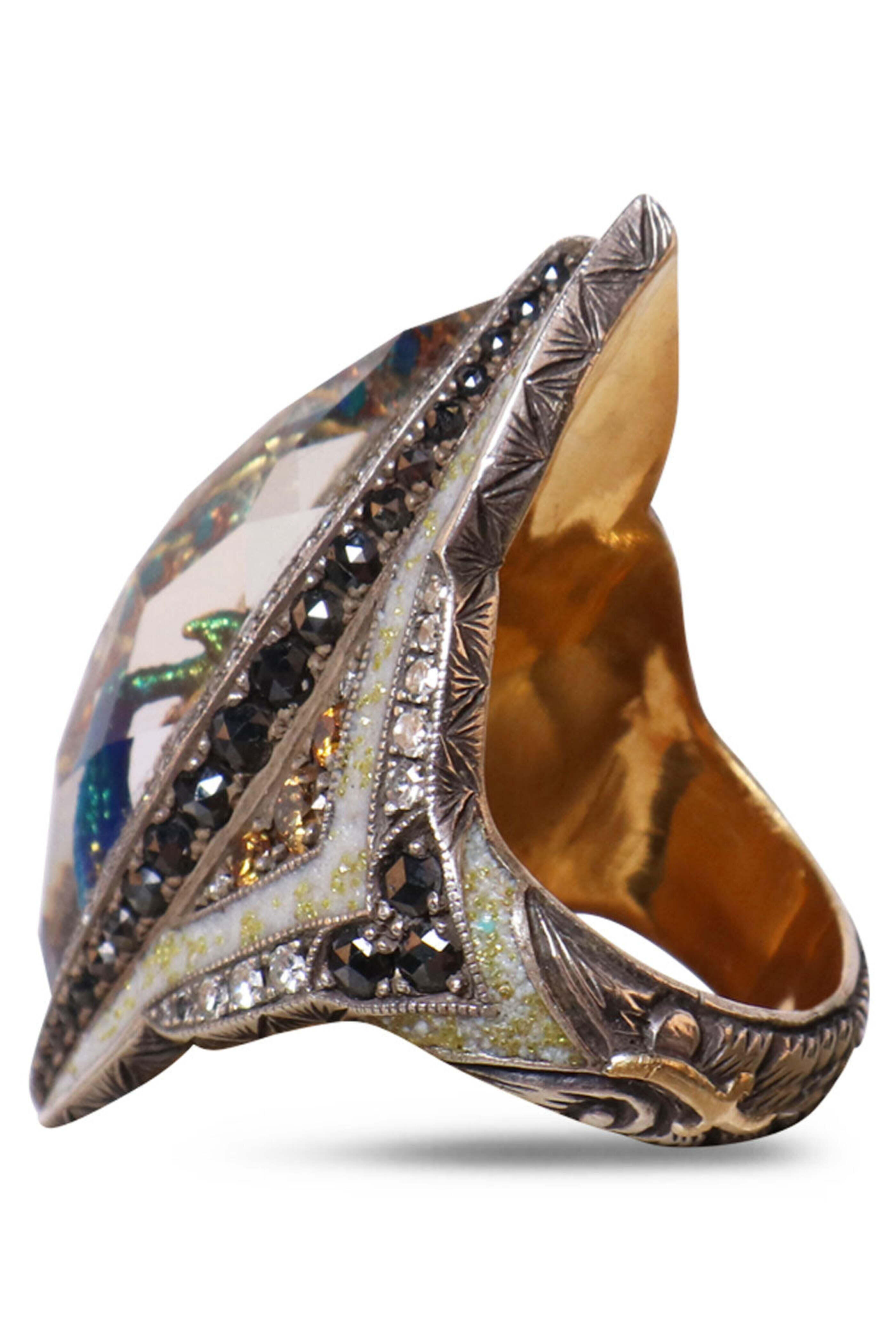 Sevan Bicakci - Diamond Peacock Ring