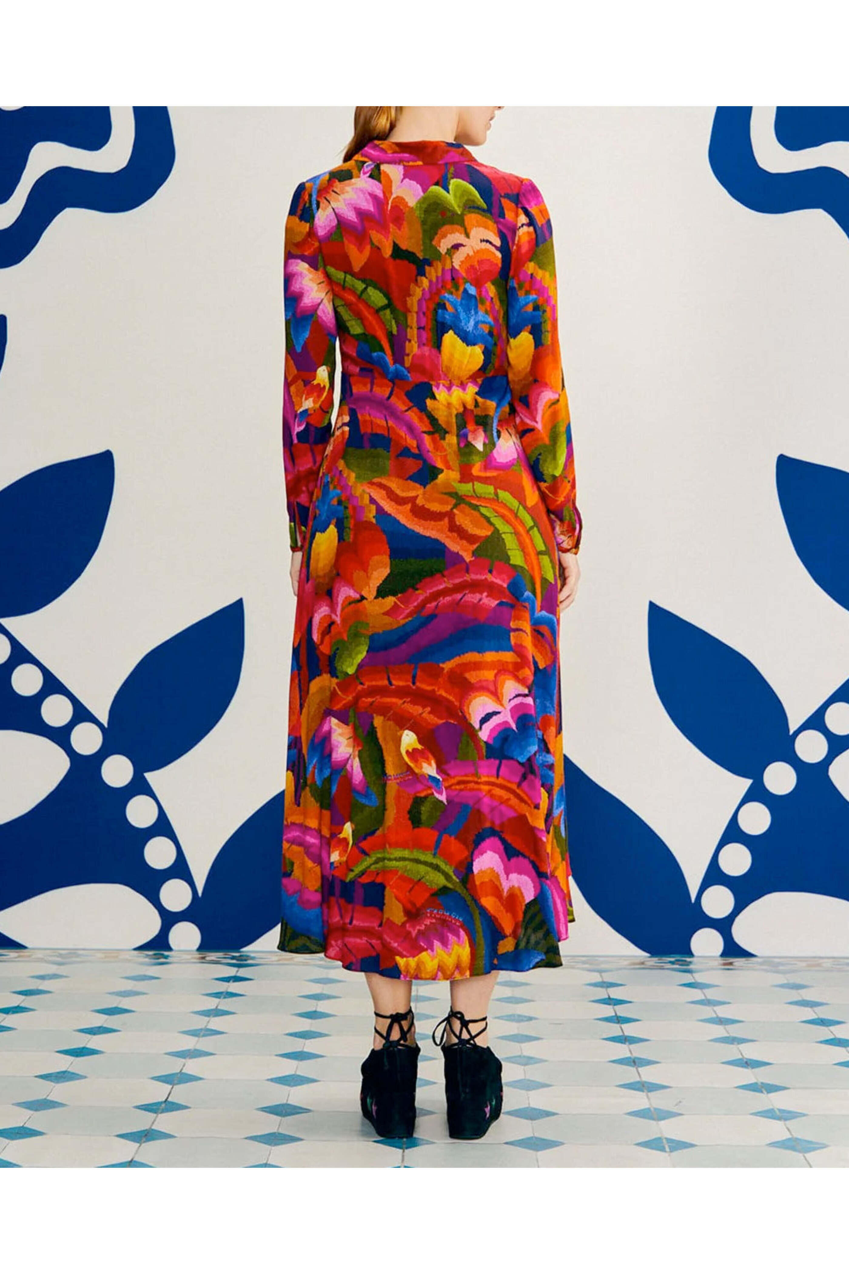 Farm Rio - Colorful Forest Maxi Dress