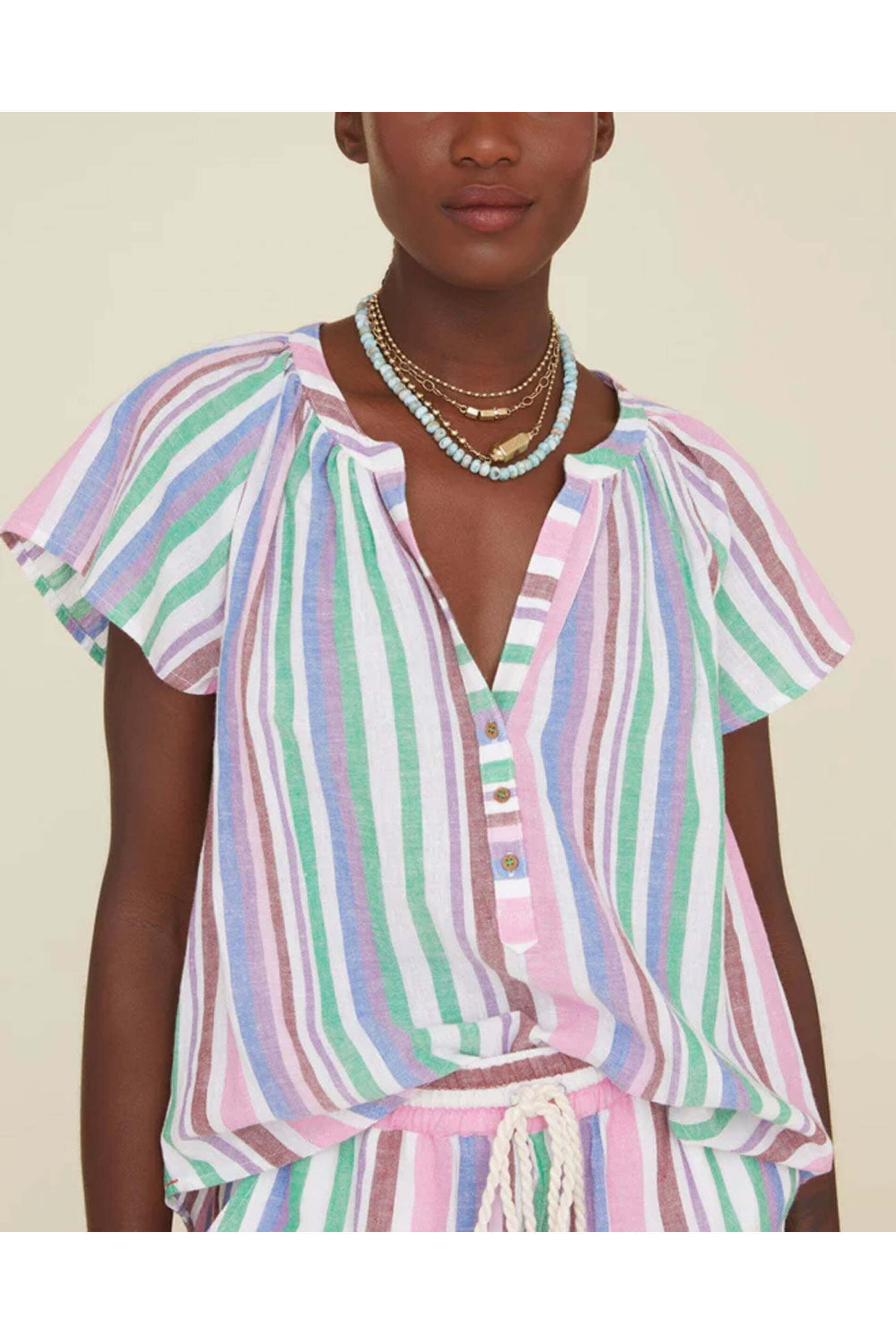 Xirena - Ivory Melange Kimber Top