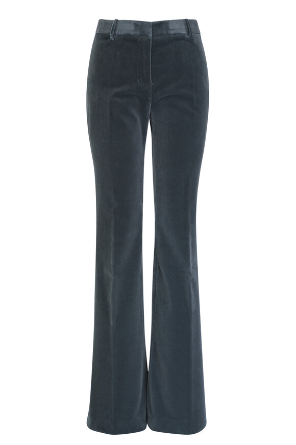 Etro Sugar Maple Blue Velvet Pant 