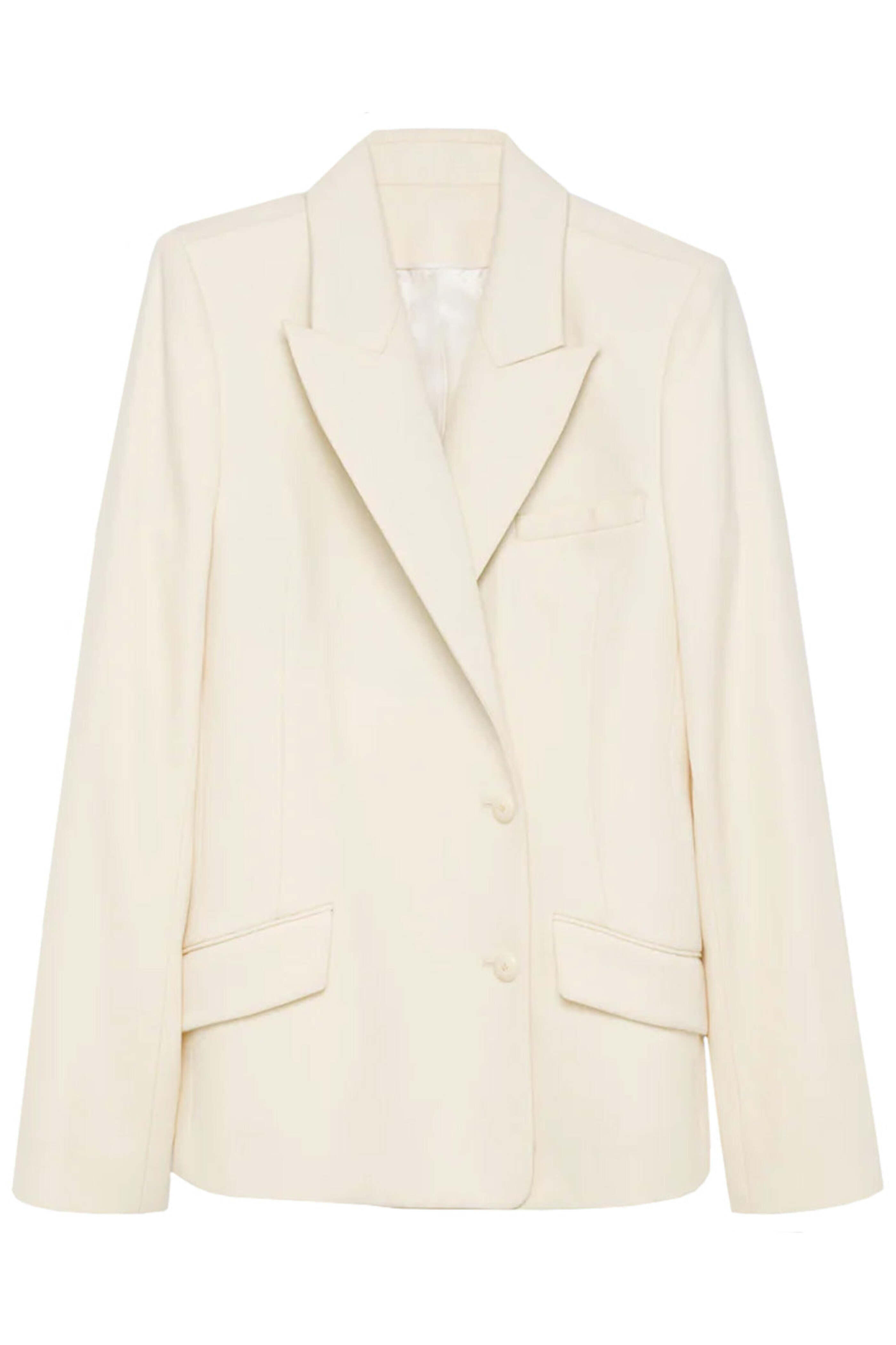 Simkhai - Eggshell Double Breasted Norah Blazer