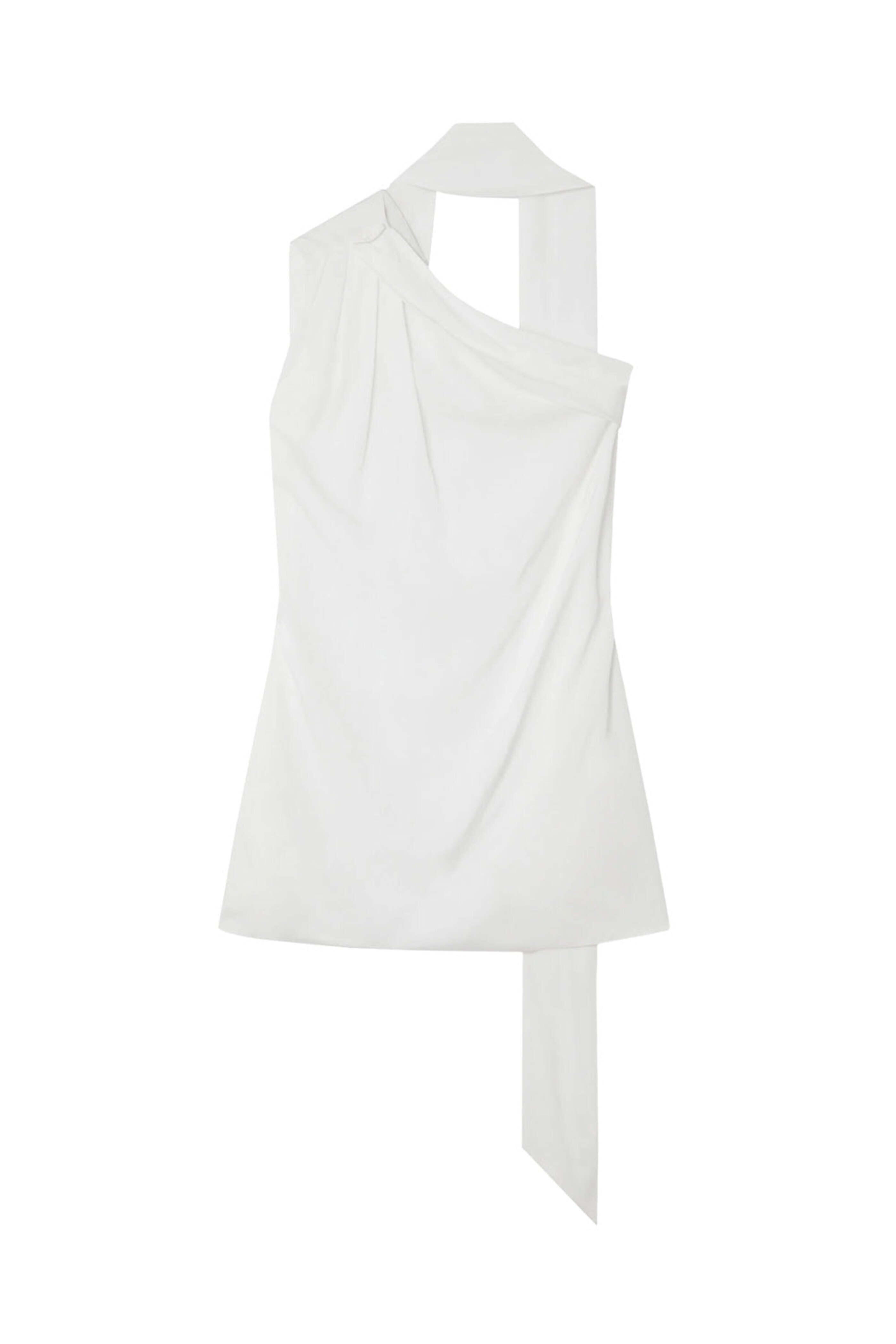 Stella McCartney - Cream Scarf Blouse