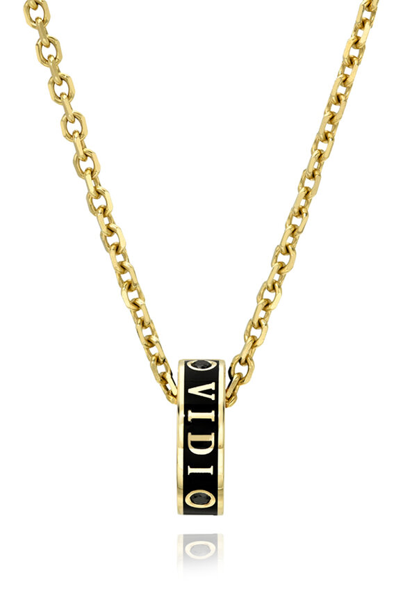 Dru Yellow Gold Diamond Love Bomb Pendant - view 2