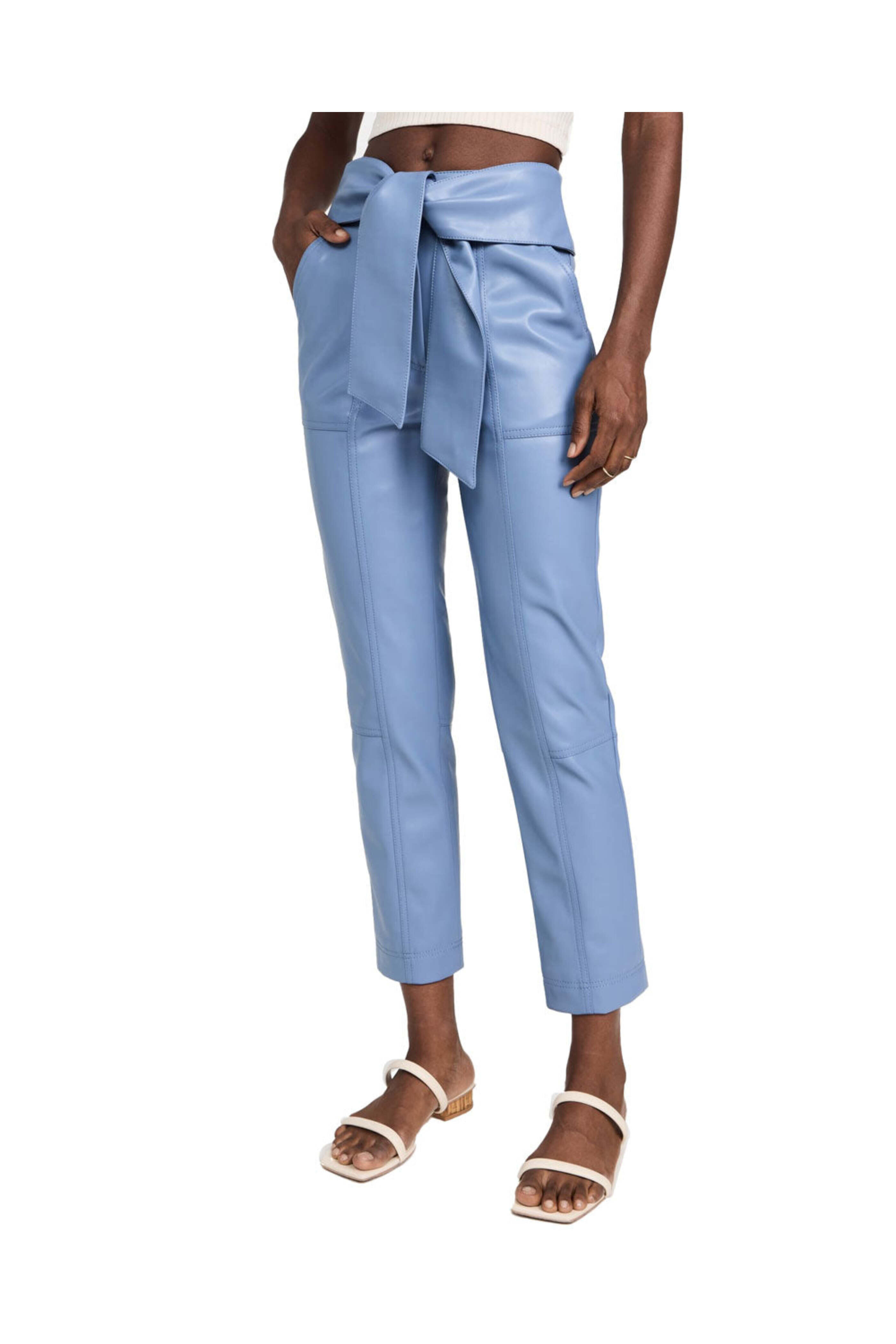 Simkhai - Thistle Tessa Vegan Leather Tie Waist Pant