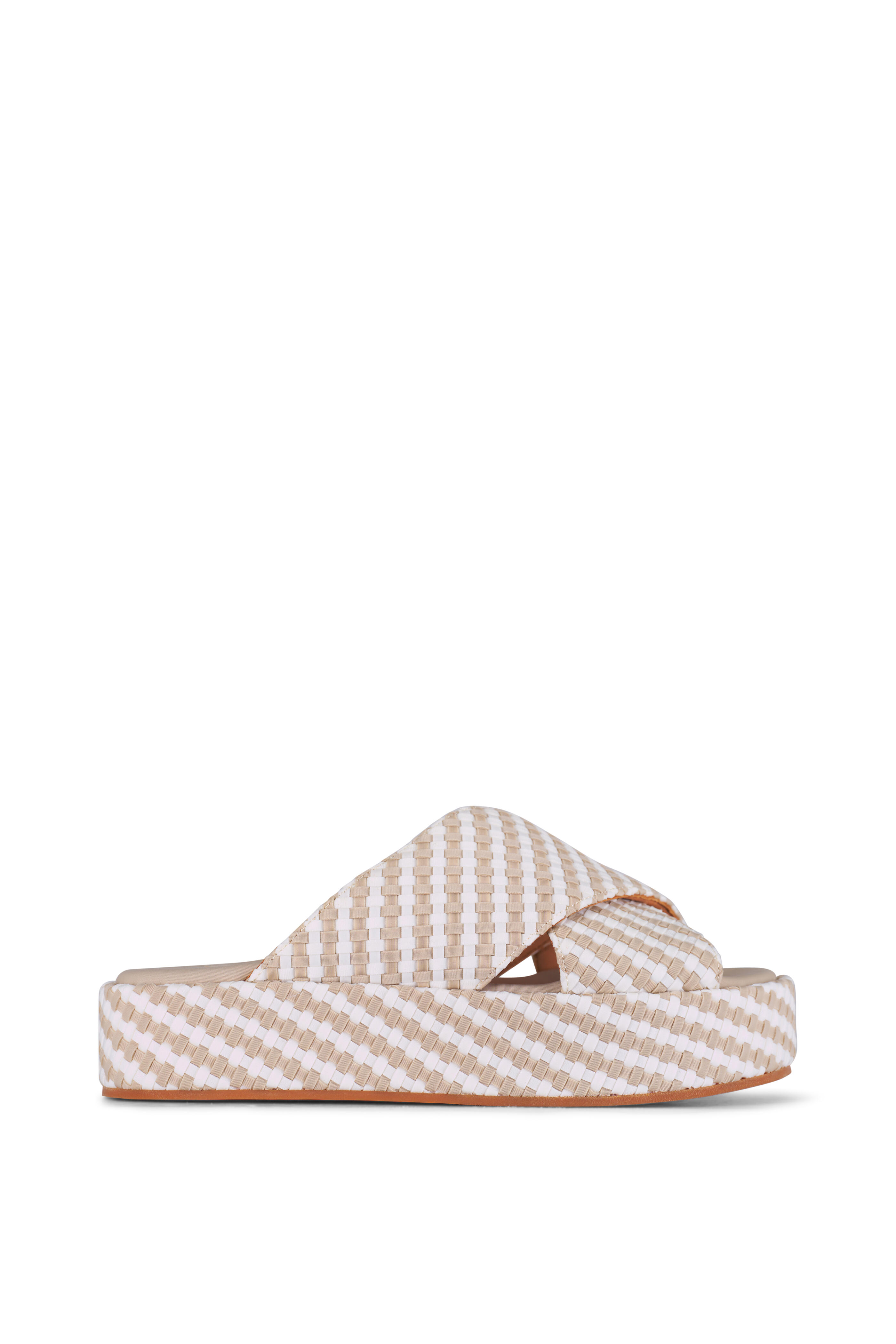 Naghedi - Laguna Mykonos Stripe Platform Sandal