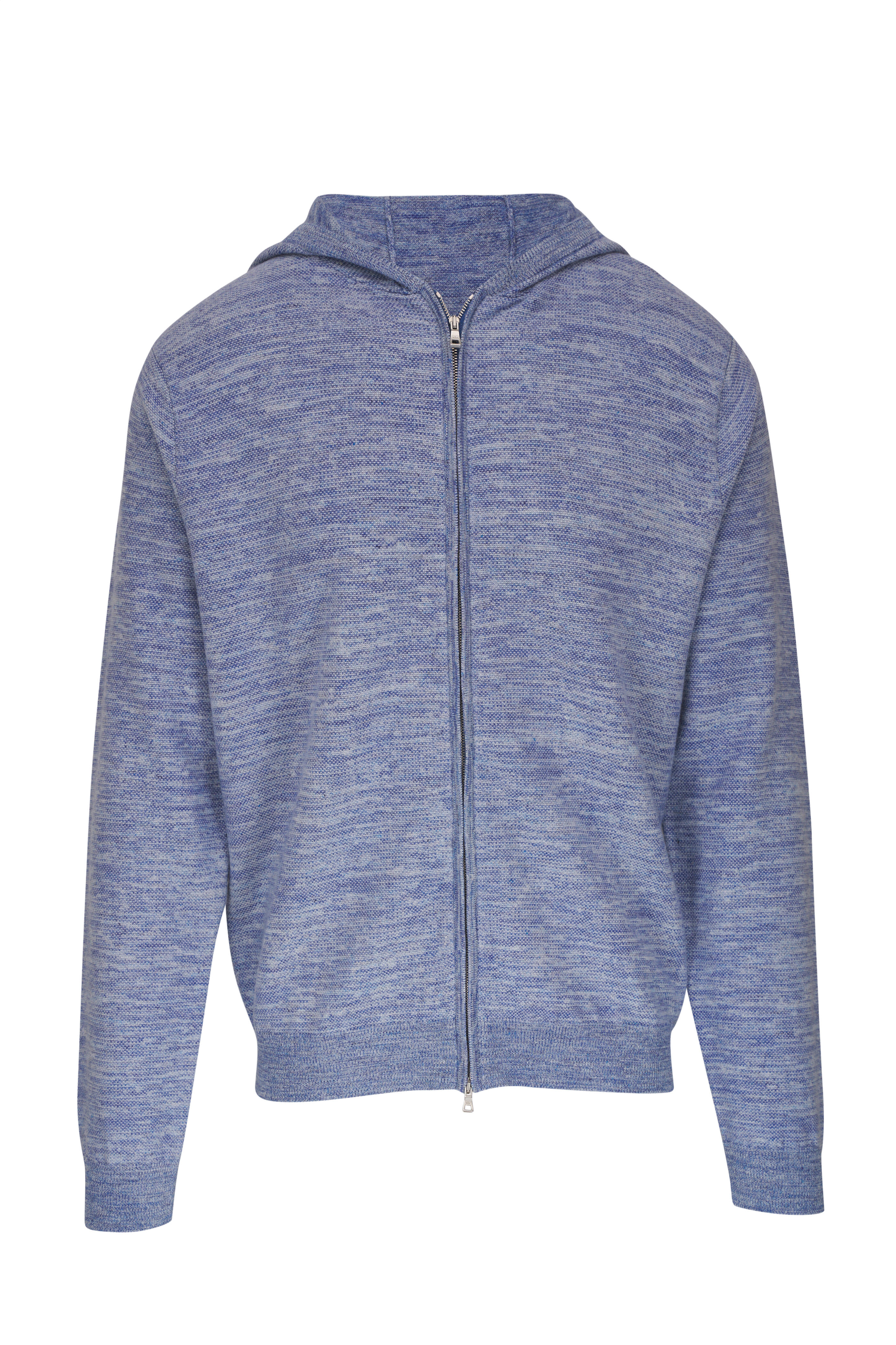 Peter Millar - Ravello Blue Frost Full Zip Hoodie