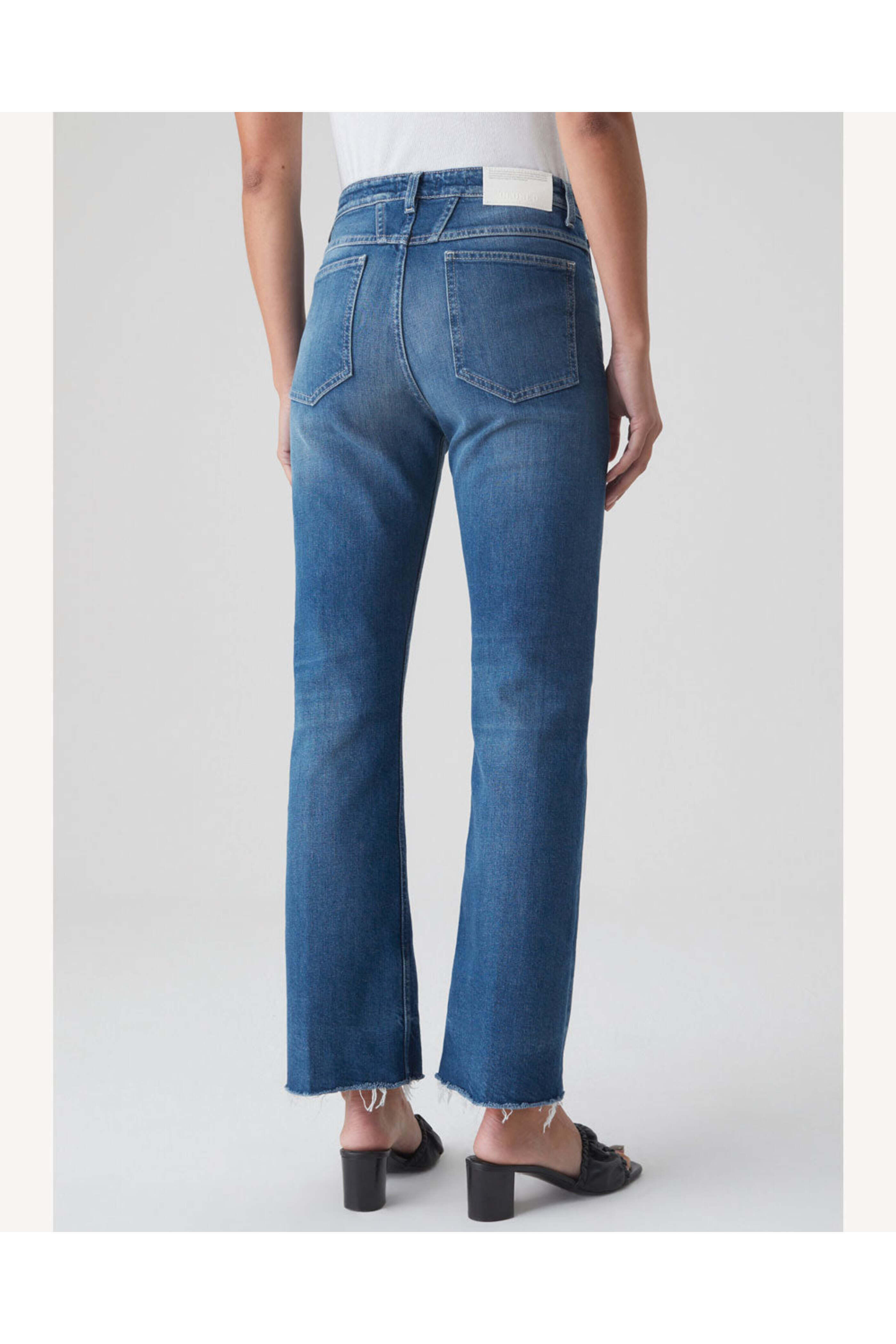 Closed - Baylin Jean in Mid Blue