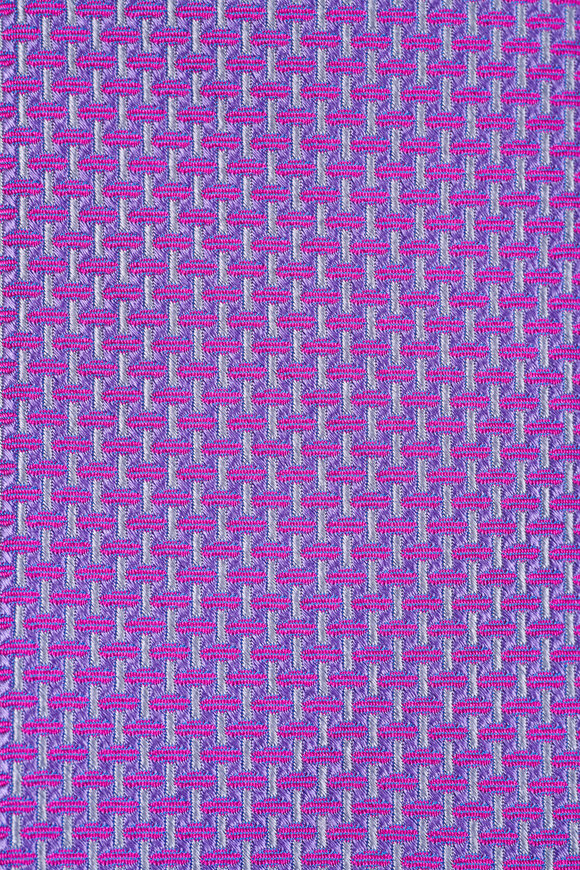 Brioni Rose Micro Jacquard Silk Necktie - view 2