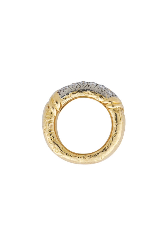 Vintage Collection - Yellow Gold Diamond Ring