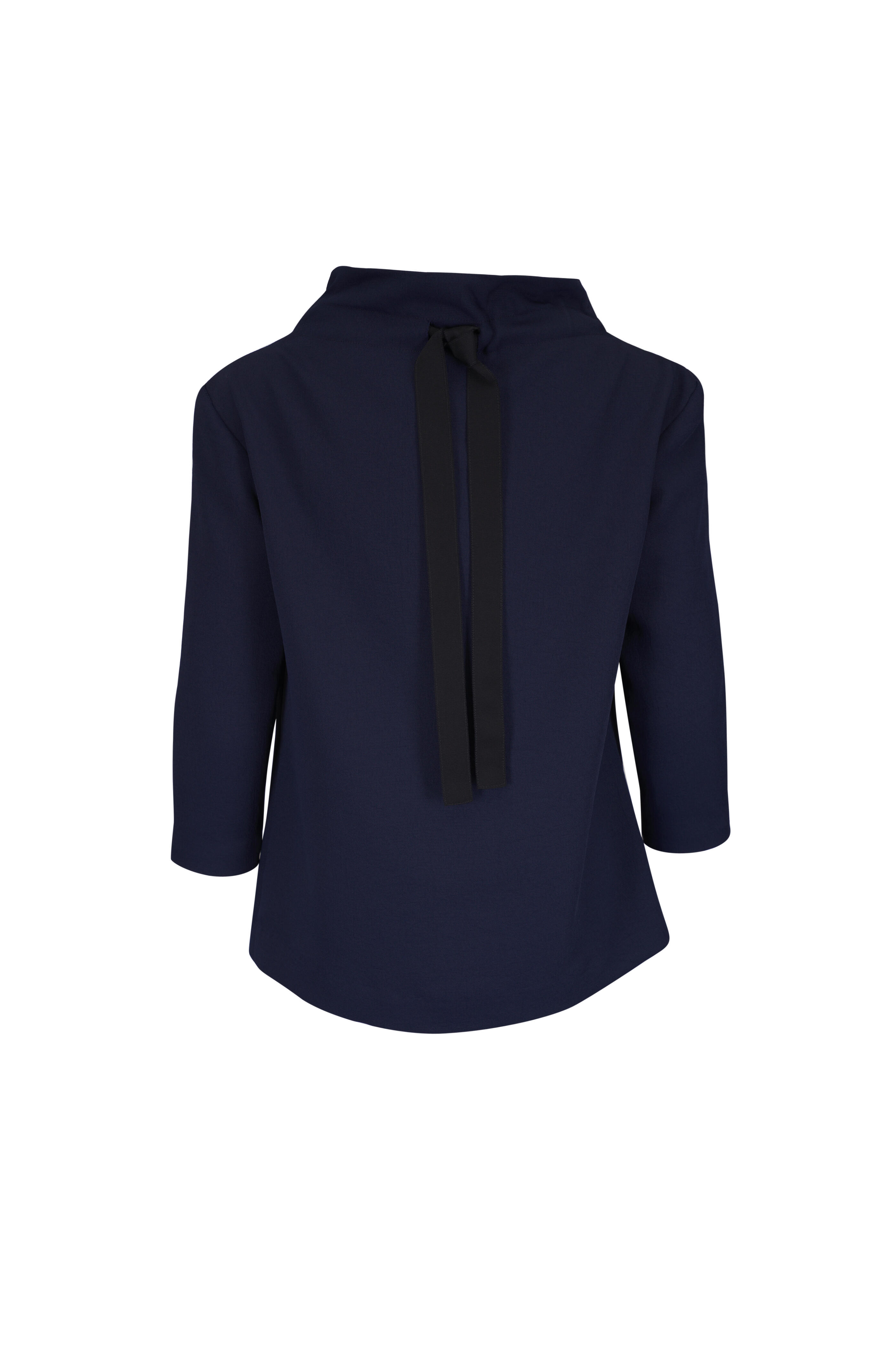 KZ_K Studio - Margaret Navy Blue Blouse