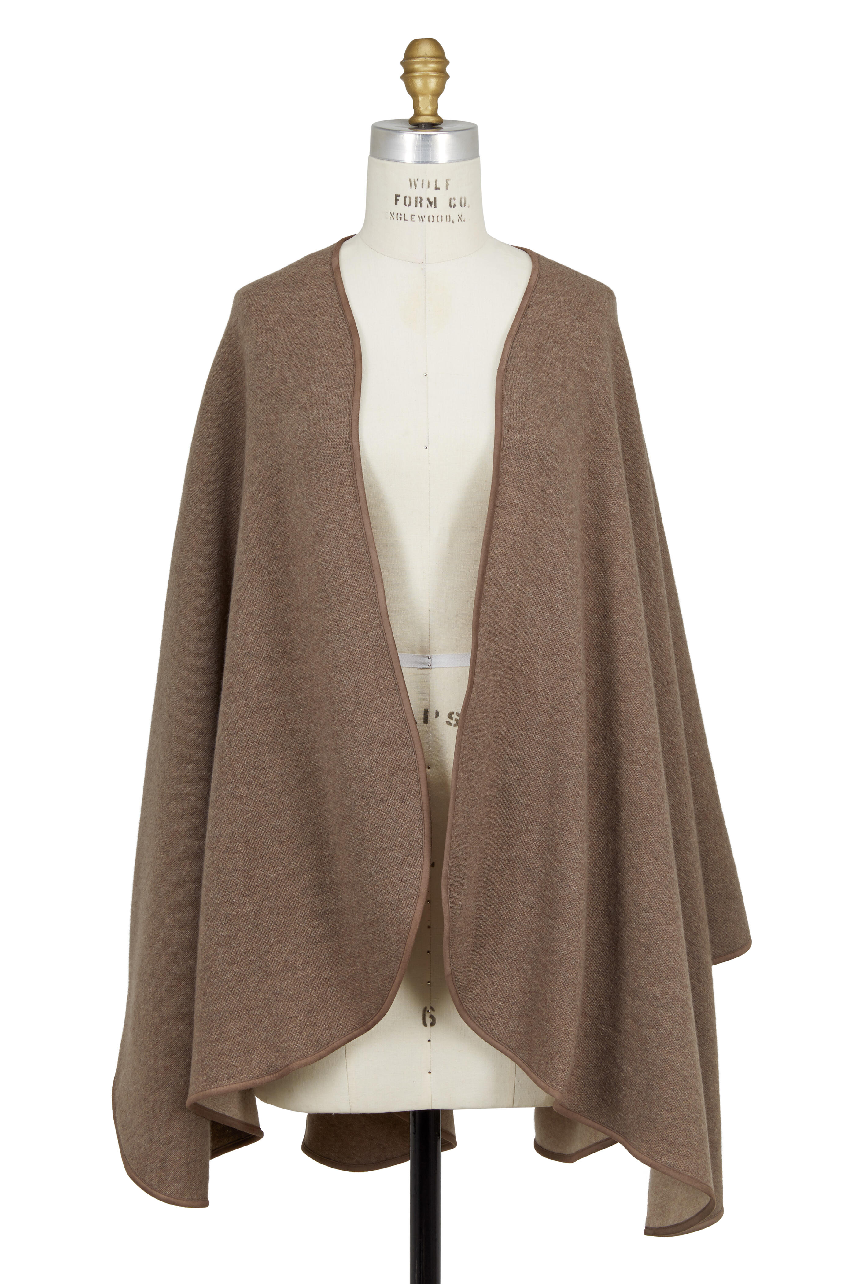 Loro Piana - Regina Hazelnut Double Face Baby Cashmere Wrap
