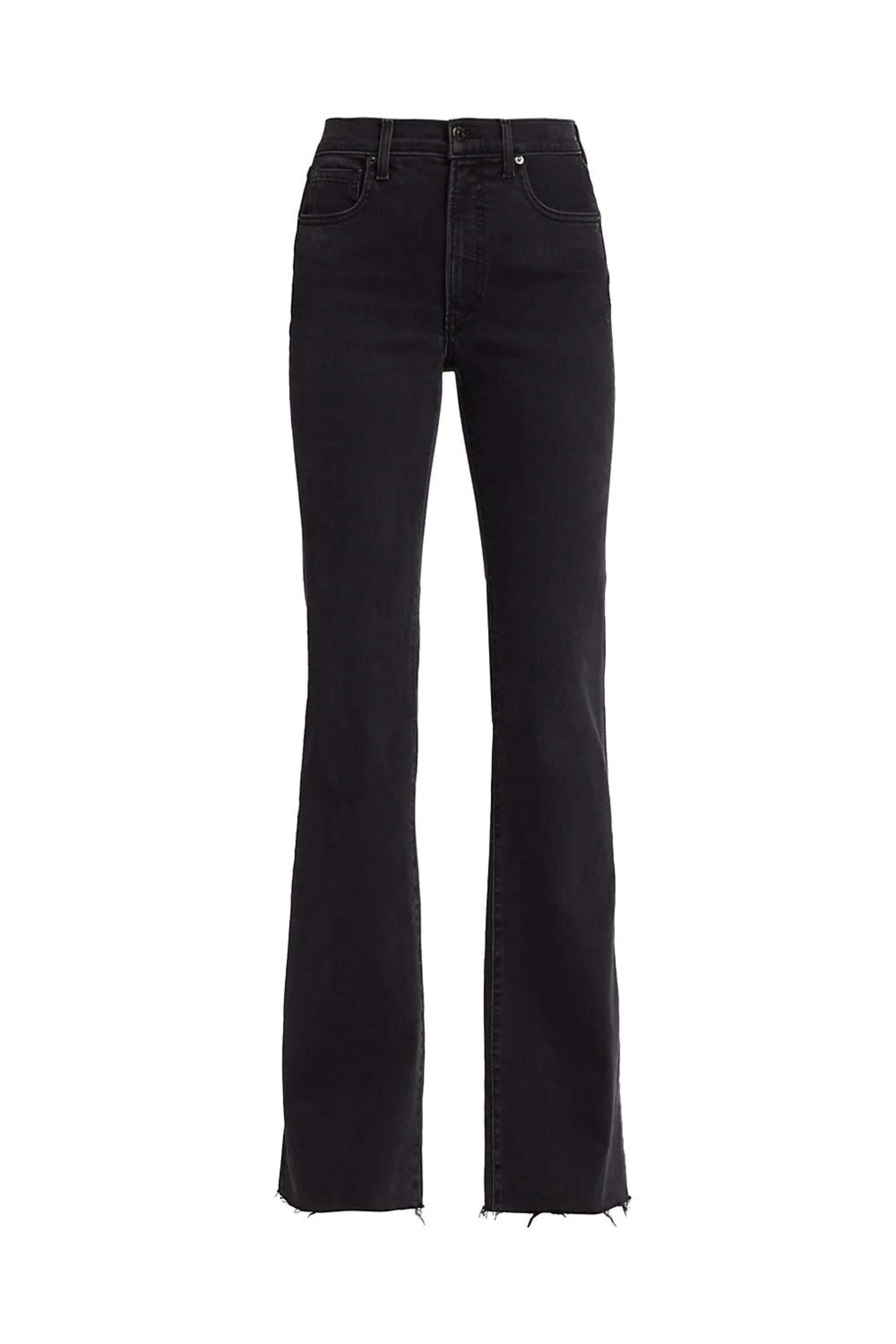 Veronica Beard - Leena Raw Hem Bootcut Jean in Washed Onyx