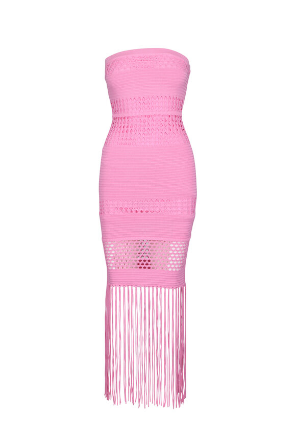 Pq Swim Rose Melissa Fringe Dress