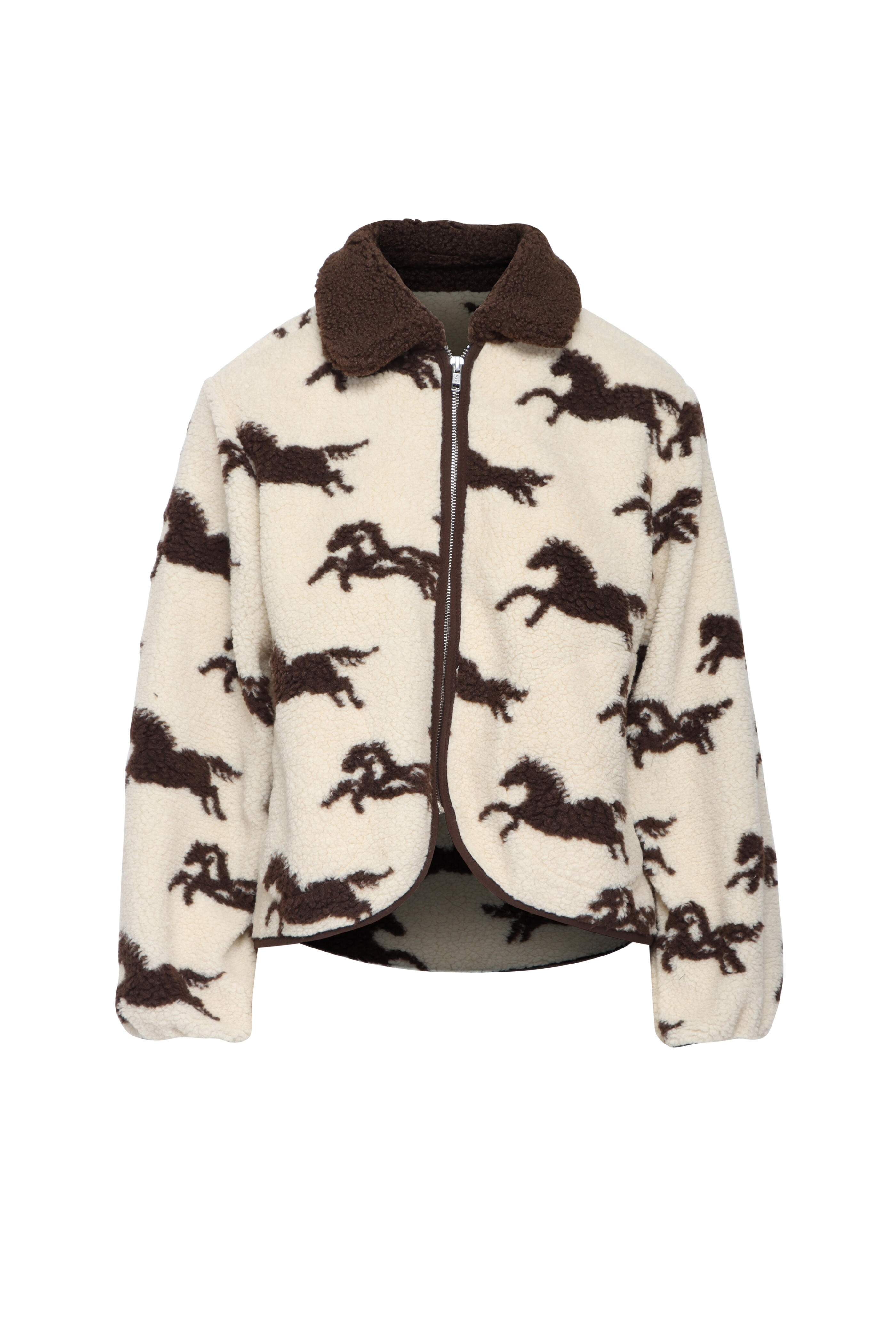 The Great - Pasture Cream & Hickory Jacket