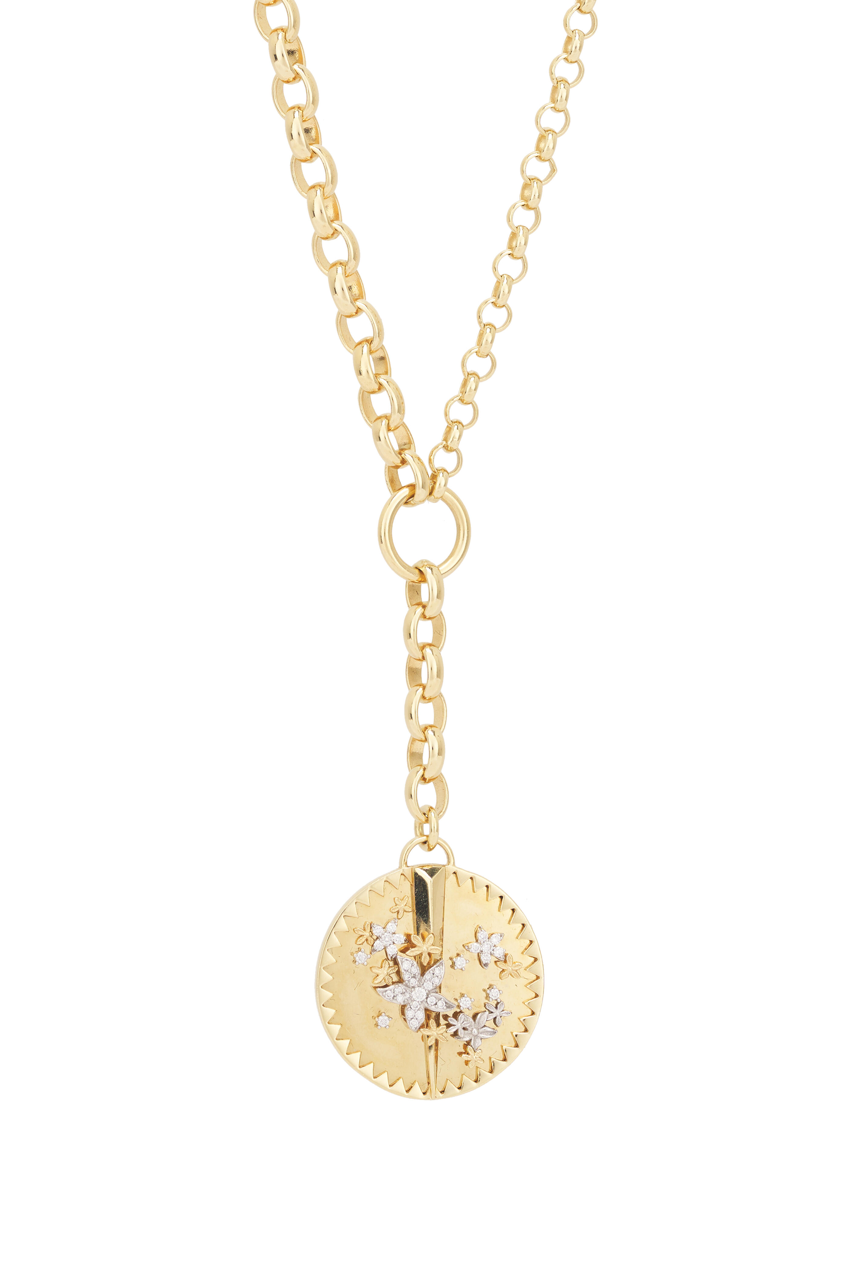 Foundrae - Heavy Mixed Belcher Extension Chain Necklace