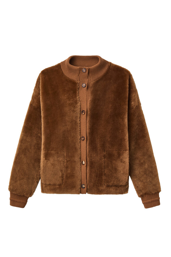 Lafayette 148 New York Vicuna Reversible Bomber Jacket - view 1