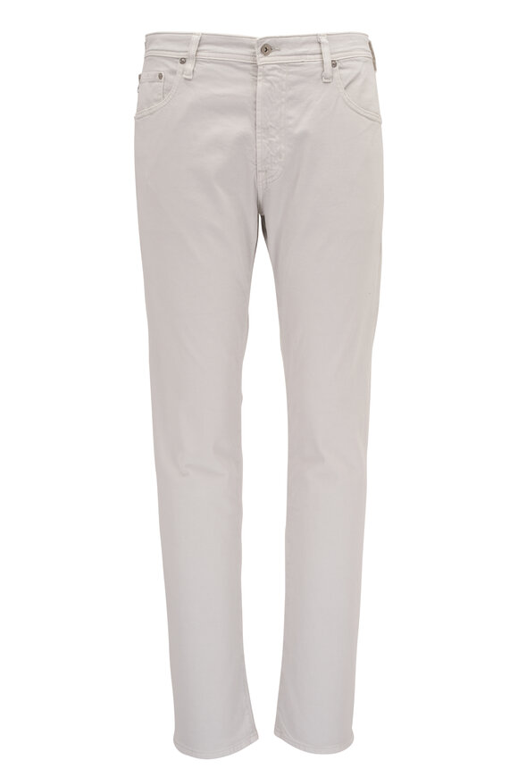 AG - Tellis Silver Smoke Sateen Modern Slim Pant