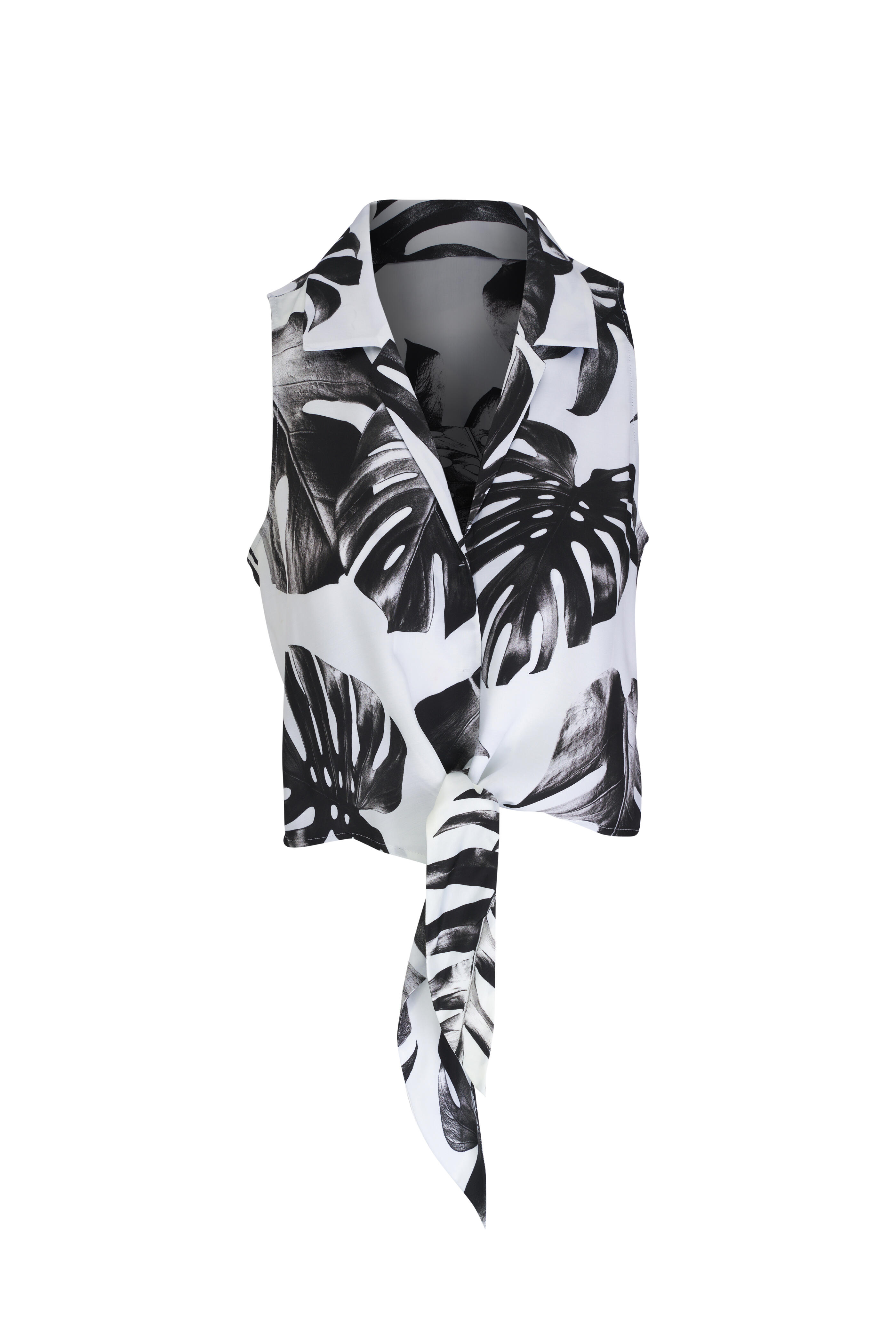 PELLICULE ribbon gather lib blouson white