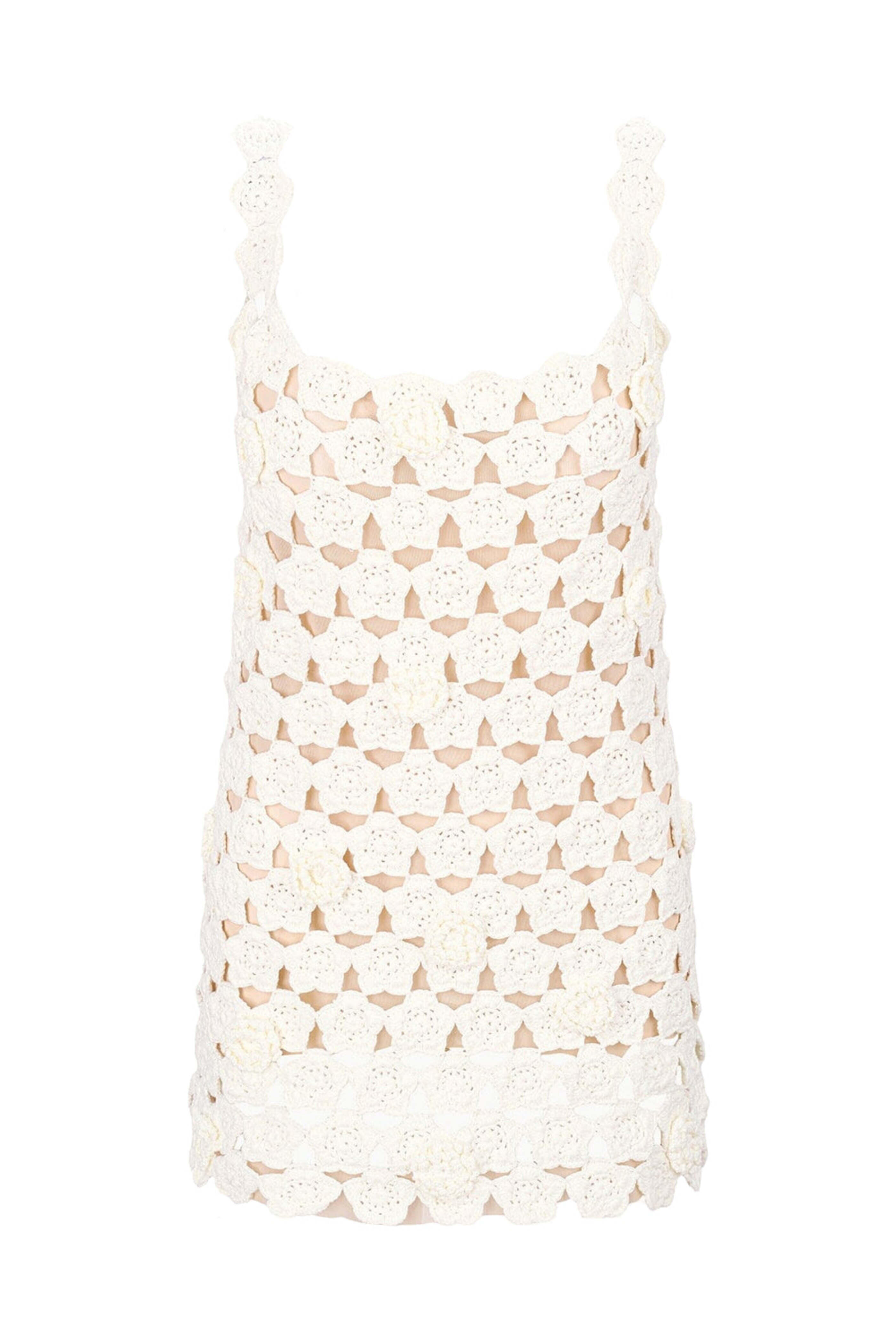 Staud - Ivory Hoya Mini Dress