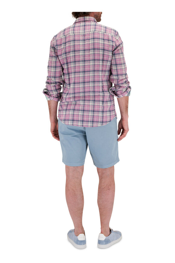 AG - Wanderer Calm Sea Sulfur Poplin Chino Shorts