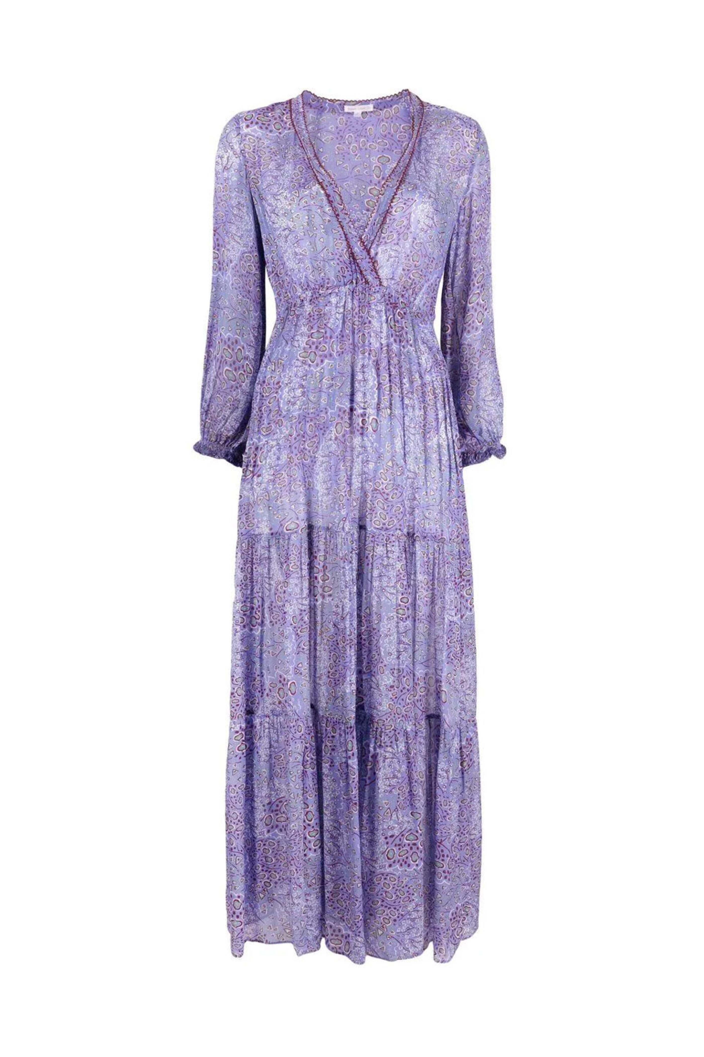 Poupette St Barth - Blue Nenufar Emily Maxi Dress