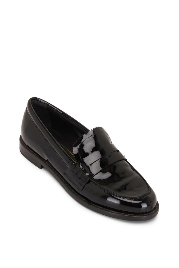 Golden Goose - Jerry Black Patent Leather Penny Loafer