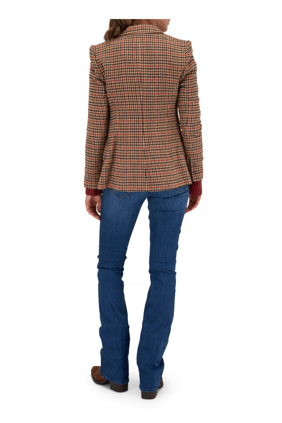 L'Agence - Chamberlain Brown Herringbone Jacket