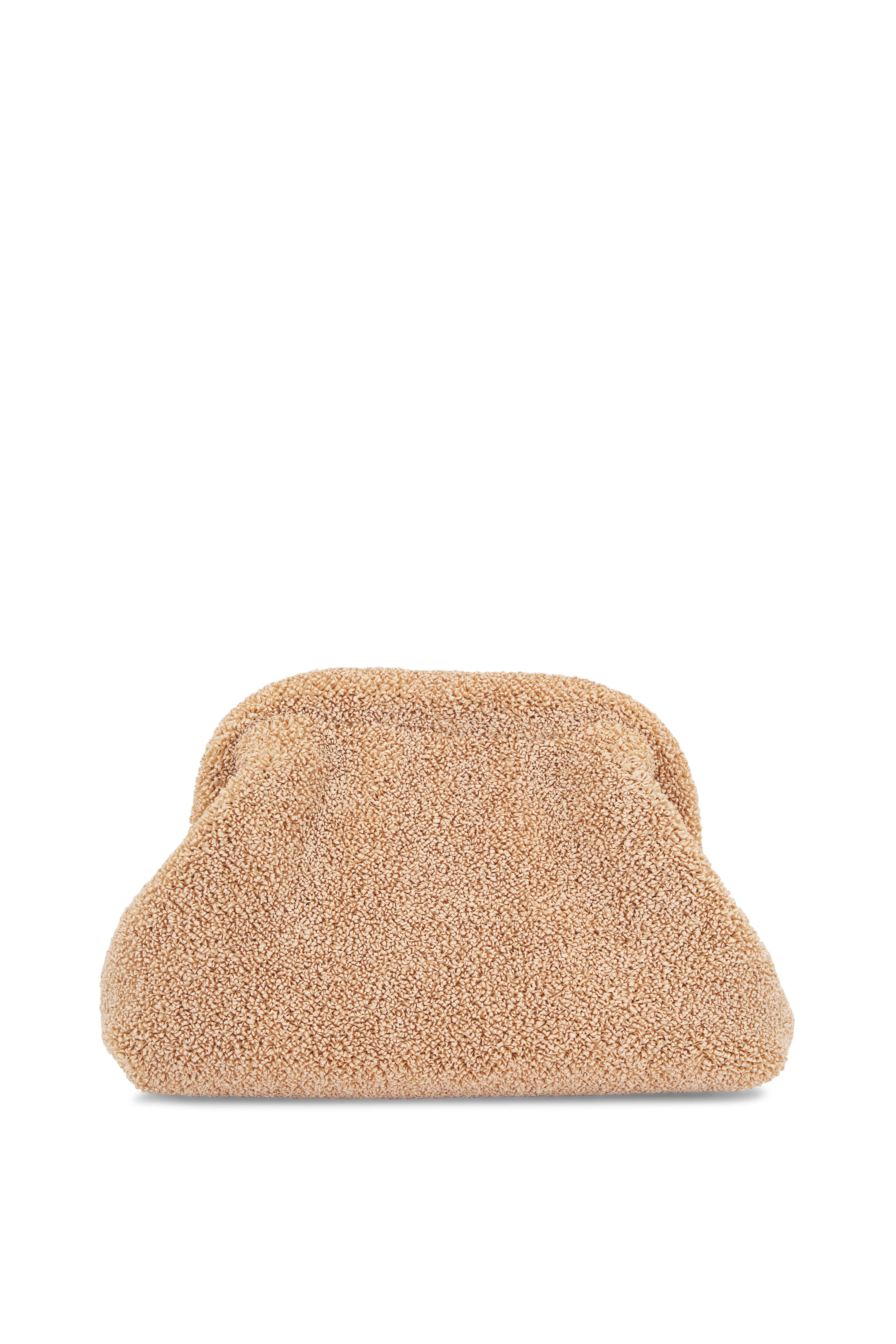 The Row - Mira Natural Woven Raffia Clutch