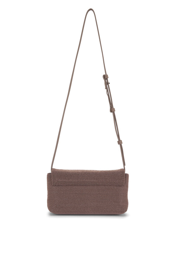 Brunello Cucinelli Dark Brown Monili Clutch - view 2