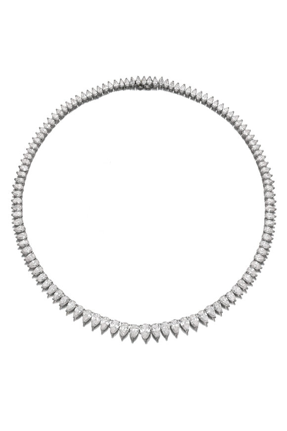 Oscar Heyman - Platinum Diamond Necklace