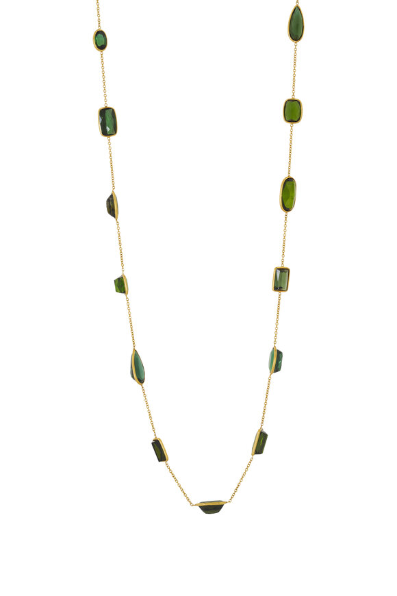 Renee Lewis - Green Tourmaline Necklace