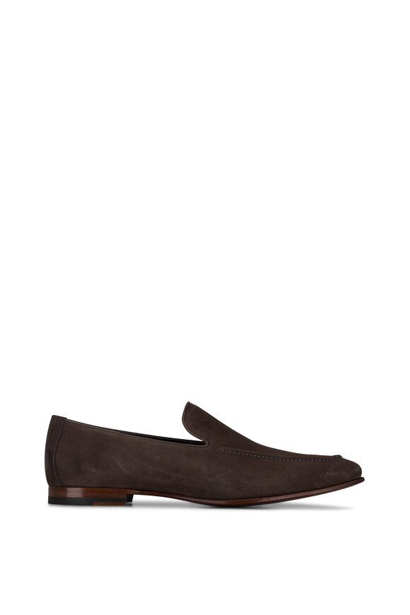 To Boot New York - Beamon Anthracite Suede Loafer