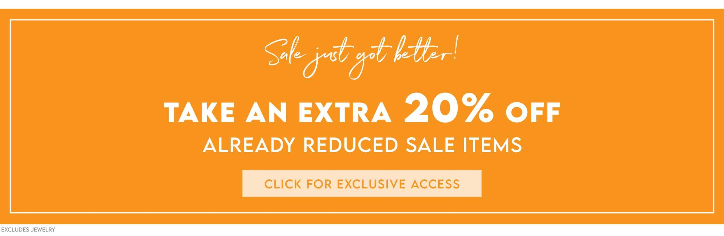 Mens and Womens Fall Sale is On