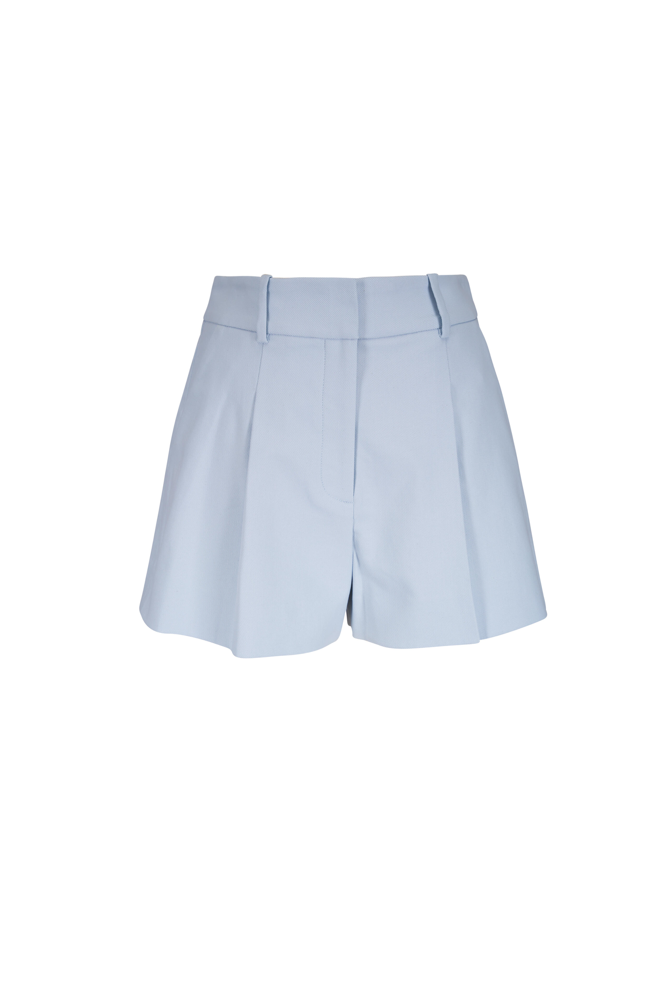 Veronica Beard - Craig River Mist Pleated Shorts - view 1