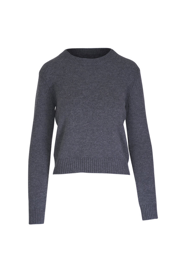 Lisa Yang Mable Graphite Cashmere Sweater 