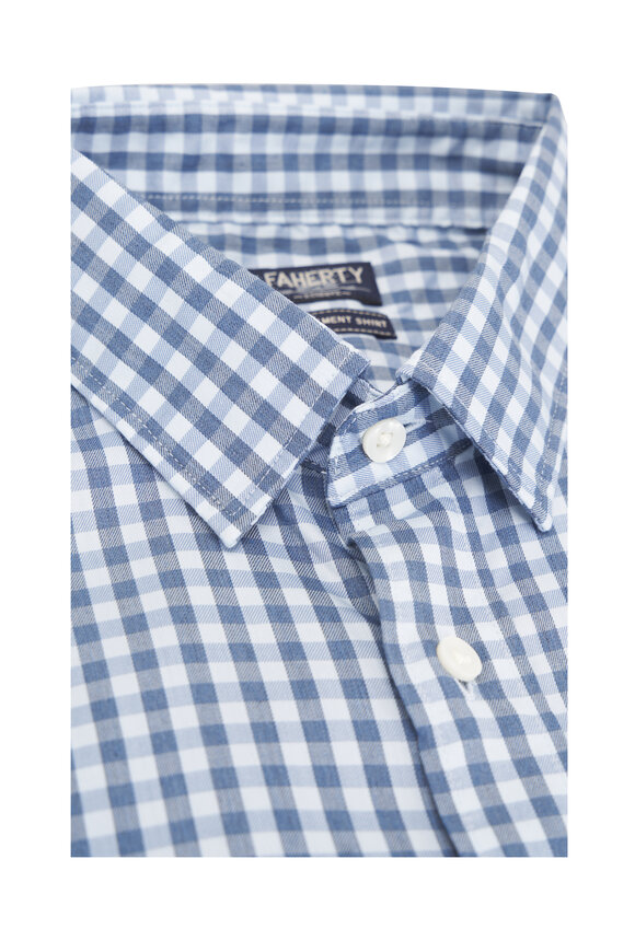 Faherty Brand Movement™ Sky Break Gingham Shirt - view 2